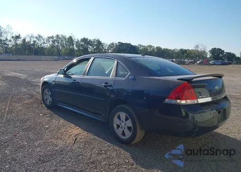 2009 Chevrolet Impala Lt из США, поврежденный, VIN 2G1WT57K291259203